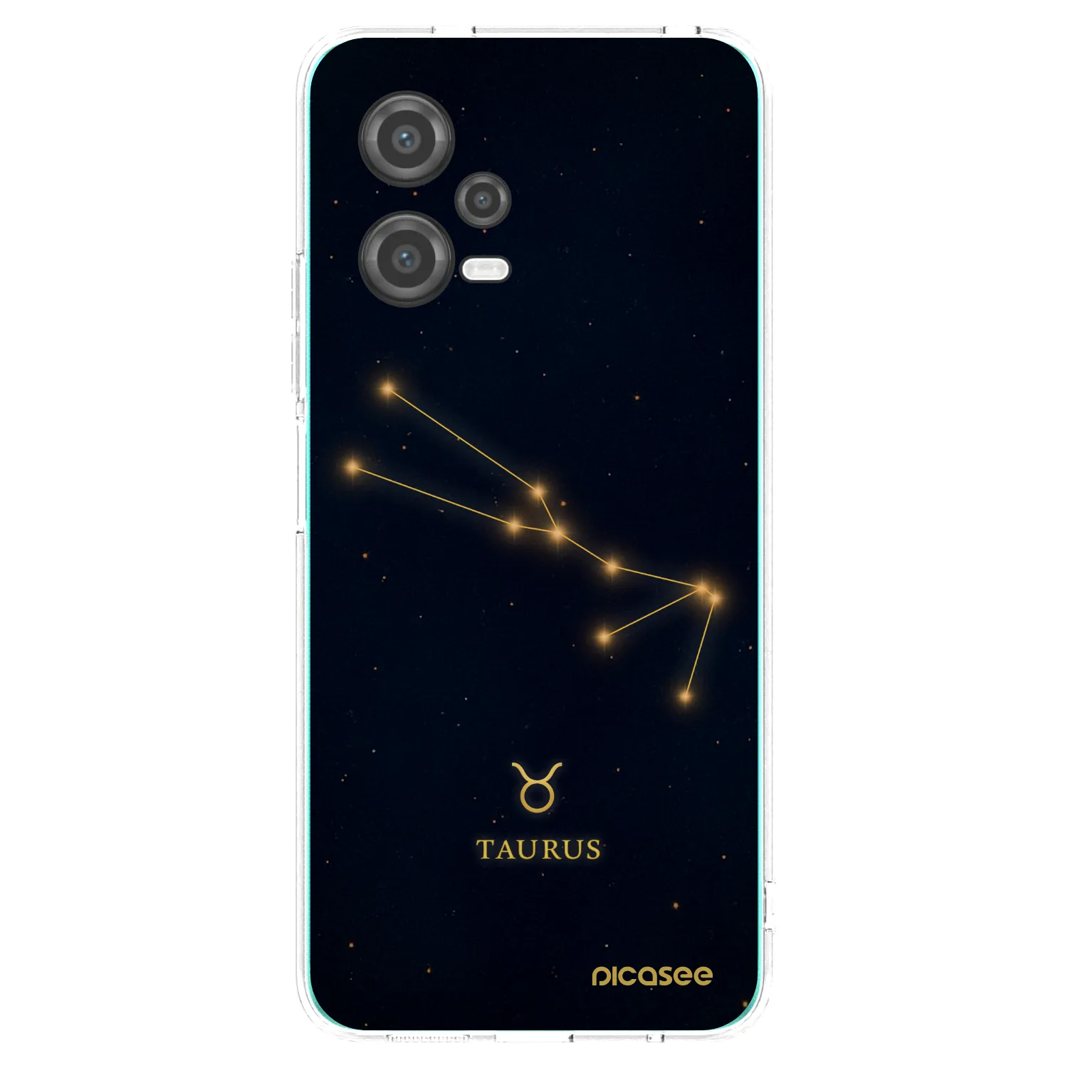 Picasee Xiaomi Poco X5 Hülle - Transparentes Silikon - TAURUS