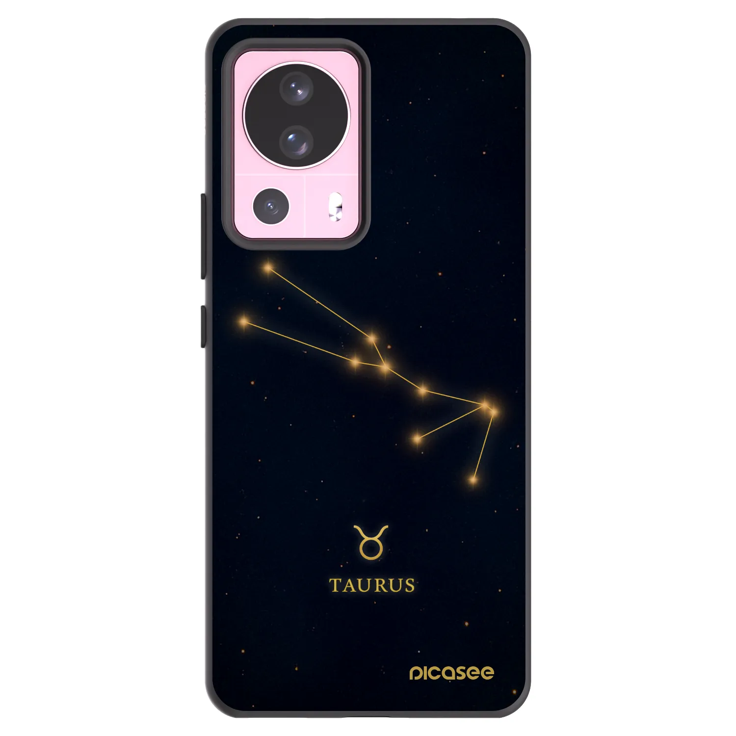 Picasee Xiaomi 13 Lite Hülle - Schwarzes Silikon - TAURUS