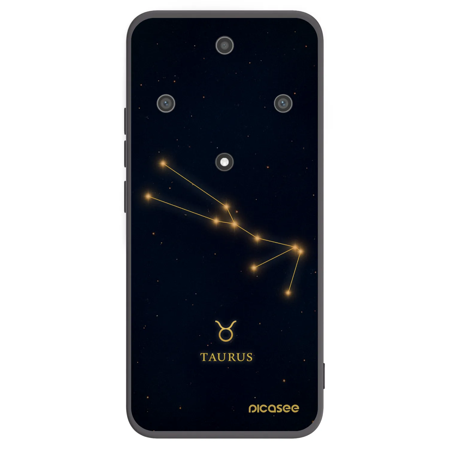 Picasee Honor Magic5 Lite 5G Hülle - Schwarzes Silikon - TAURUS