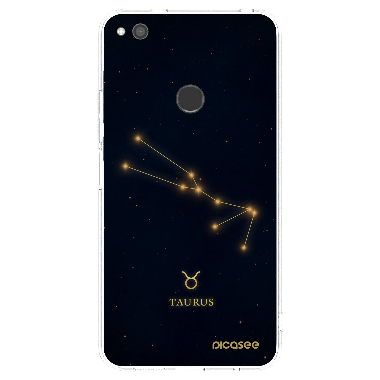 Picasee Huawei P9 Lite 2017 Hülle - Transparentes Silikon - TAURUS