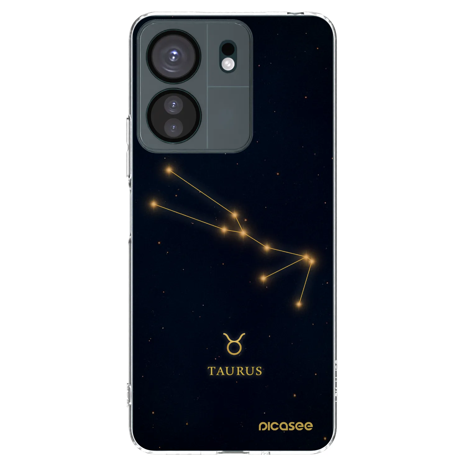Picasee Xiaomi Redmi 13C 4G Hülle - Transparentes Silikon - TAURUS