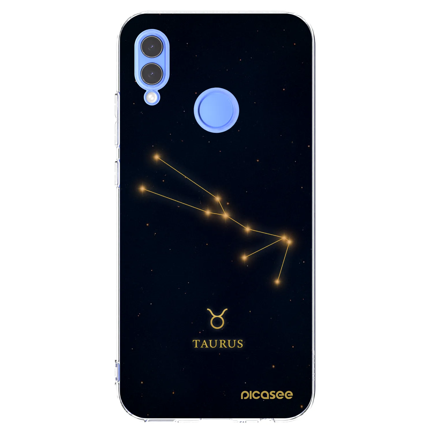 Picasee Huawei P Smart 2019 Hülle - Transparentes Silikon - TAURUS