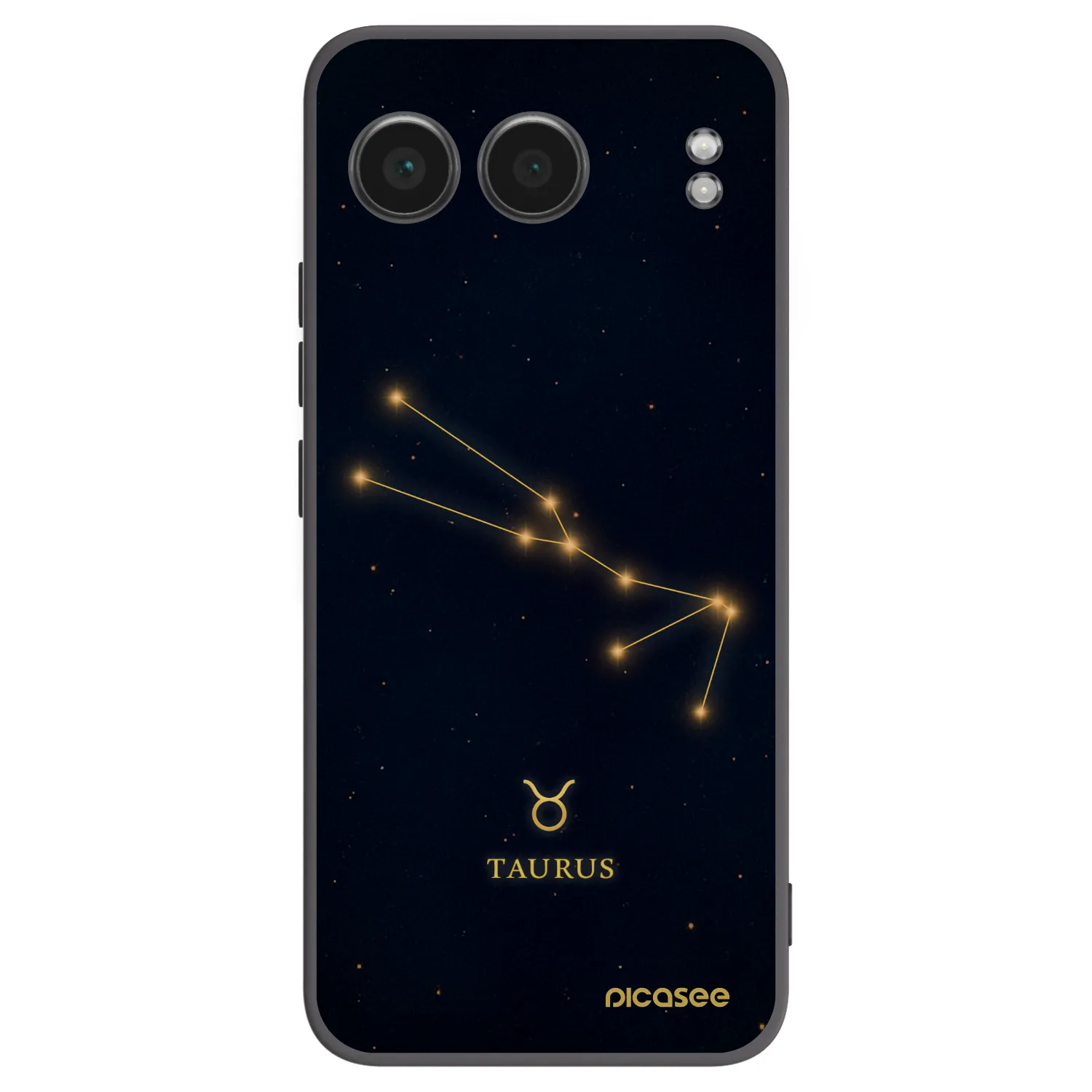 Picasee OnePlus Nord 4 Hülle - Schwarzes Silikon - TAURUS