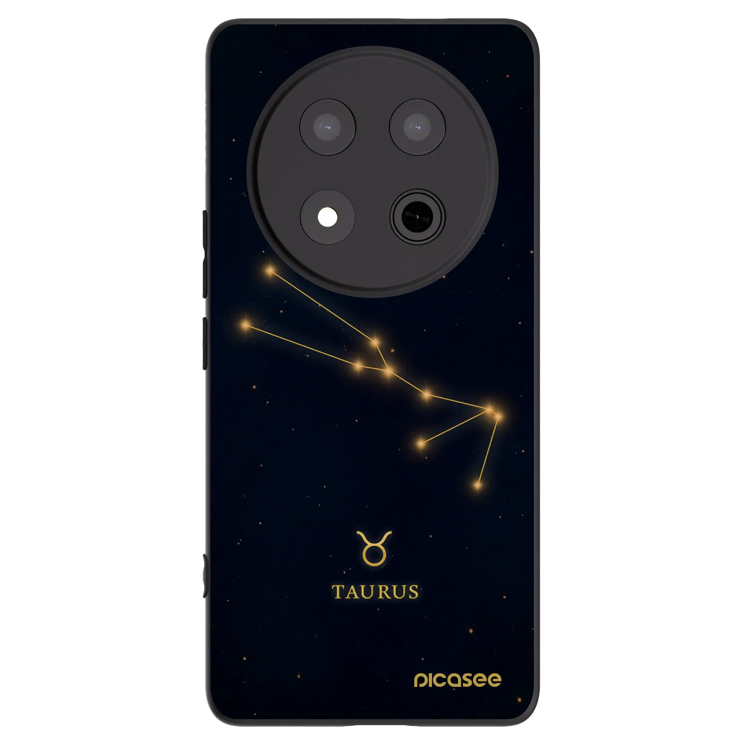 Picasee Honor Magic7 Lite 5G Hülle - Schwarzes Silikon - TAURUS