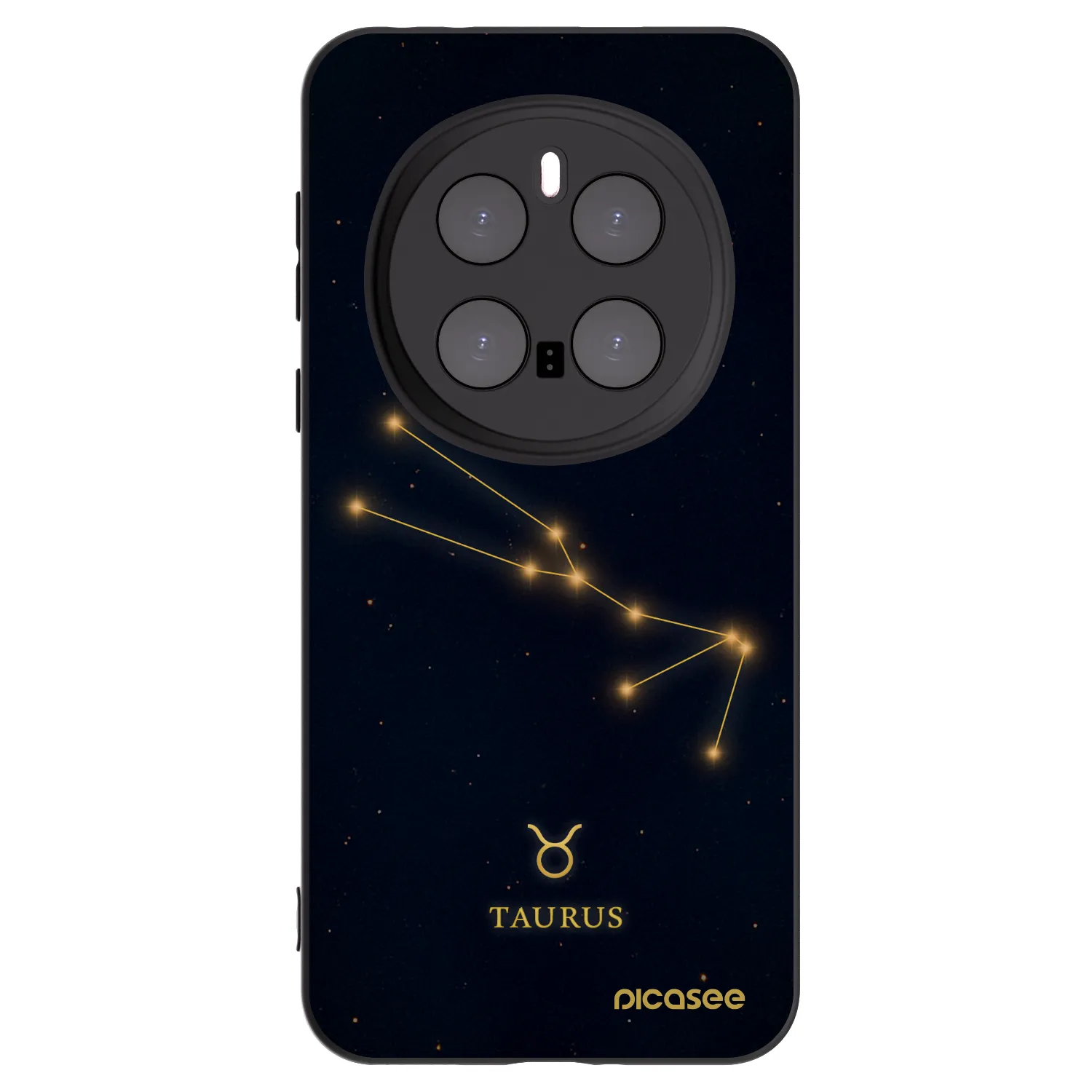 Picasee Honor Magic7 Pro 5G Hülle - Schwarzes Silikon - TAURUS