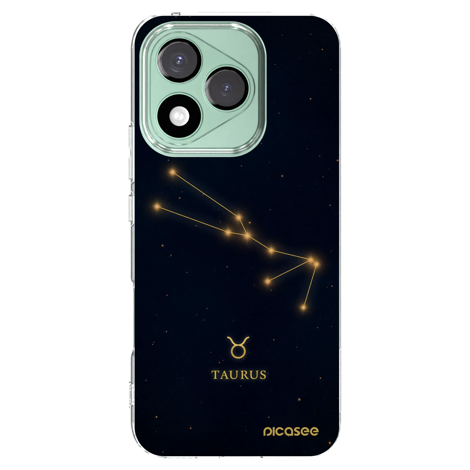 Picasee Honor 400 Lite 5G Hülle - Transparentes Silikon - TAURUS