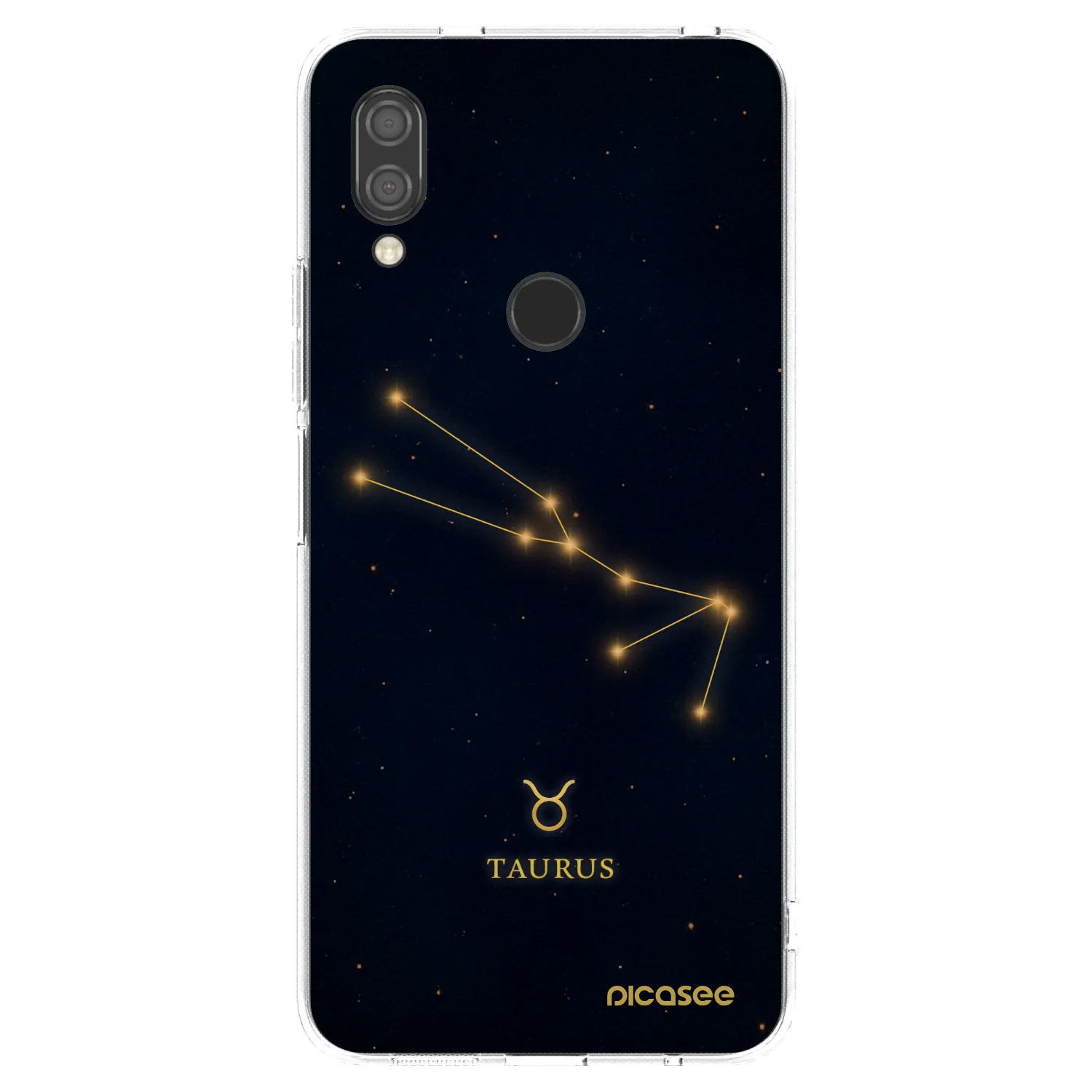 Picasee Xiaomi Redmi 7 Hülle - Transparentes Silikon - TAURUS