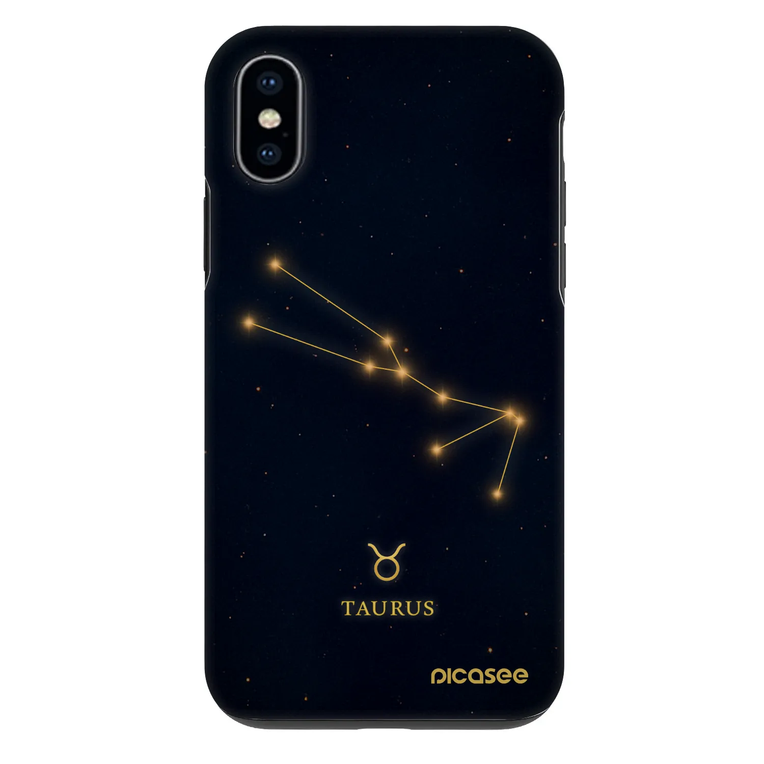 Picasee Fashion Case für Apple iPhone X/XS - TAURUS