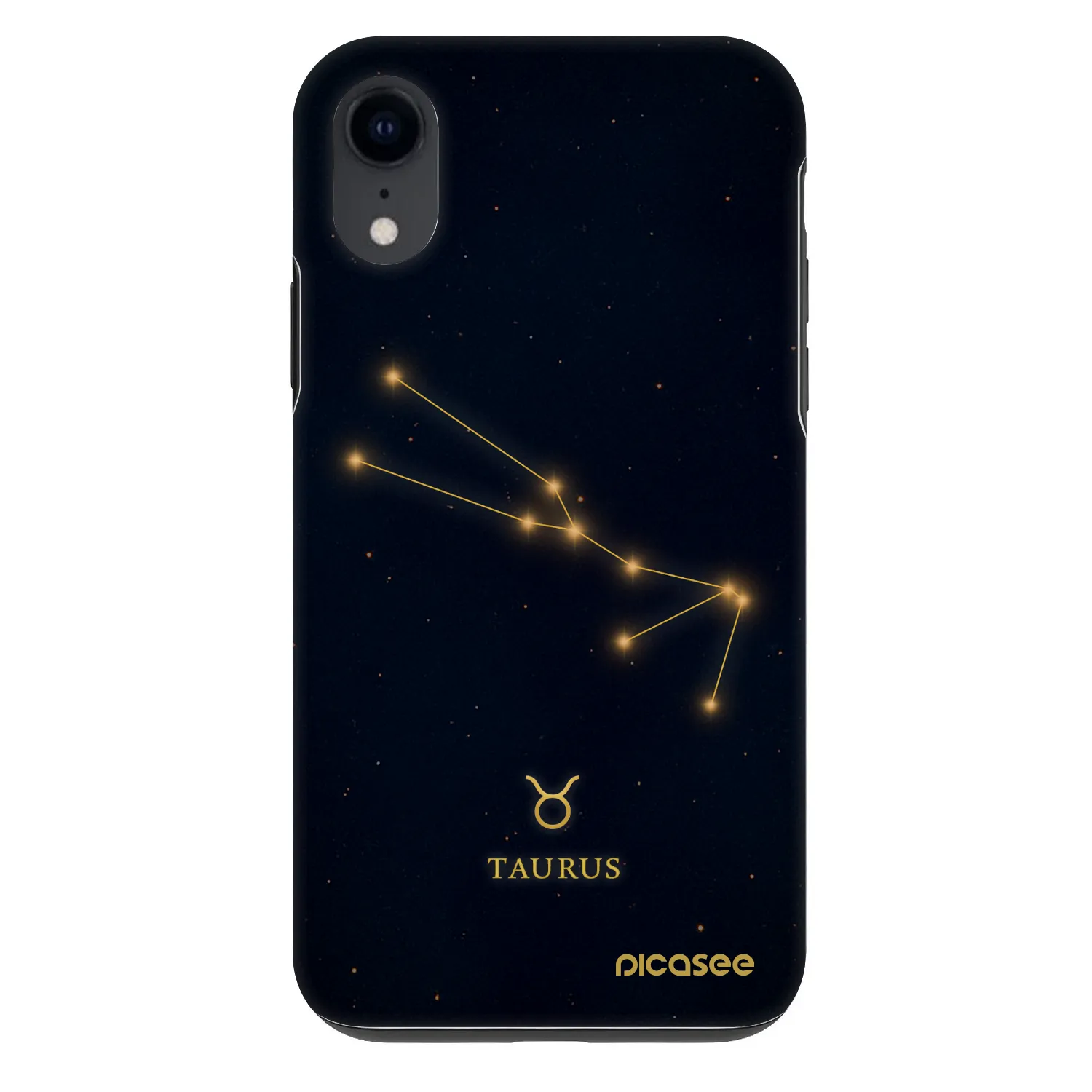 Picasee Fashion Case für Apple iPhone XR - TAURUS