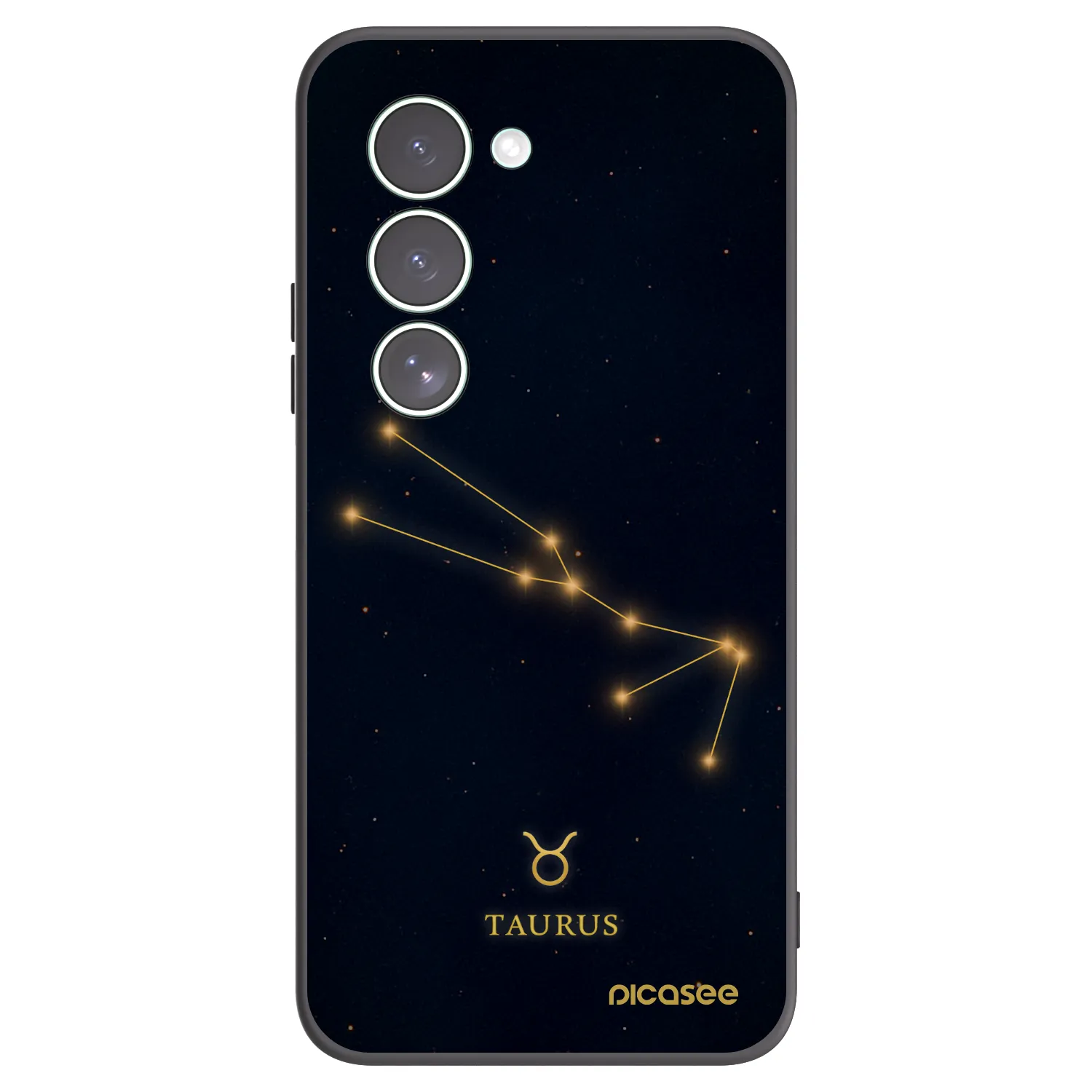 Picasee Xiaomi Redmi 15 5G Hülle - Schwarzes Silikon - TAURUS