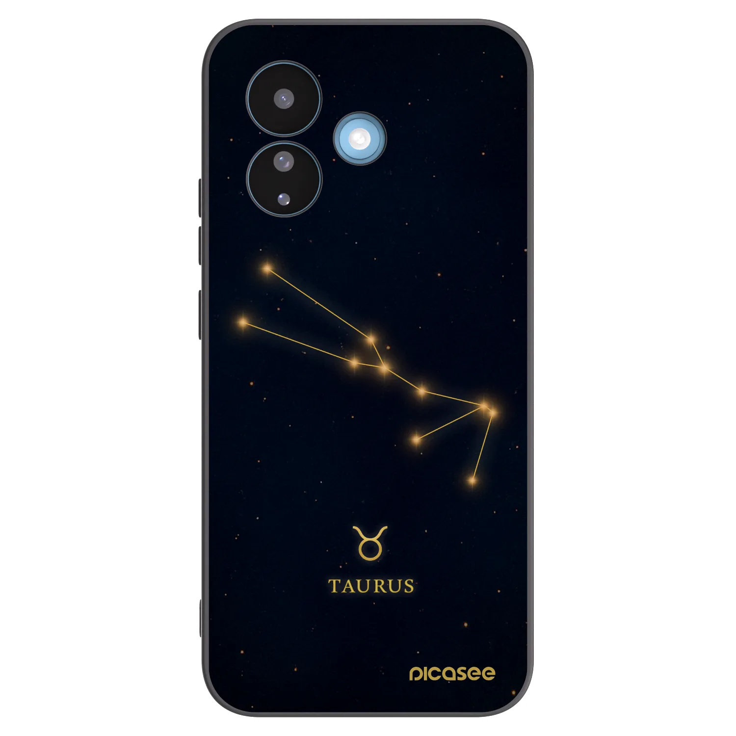 Picasee Xiaomi Redmi Note 17 Pro 5G Hülle - Schwarzes Silikon - TAURUS