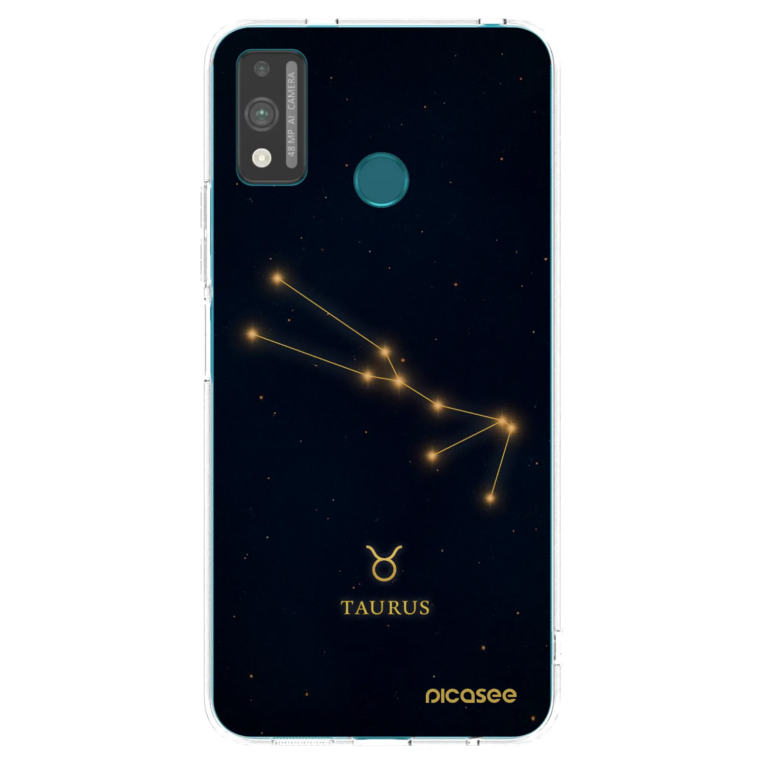 Picasee Honor 9X Lite Hülle - Transparentes Silikon - TAURUS