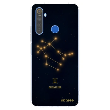 Picasee Realme 5 Hülle - Transparentes Silikon - GEMINI