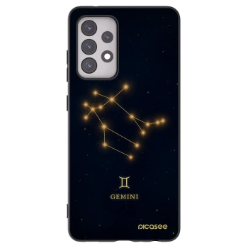 Picasee Samsung Galaxy A52s 5G A528B Hülle - Schwarzes Silikon - GEMINI