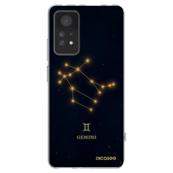 Picasee Xiaomi Redmi Note 11 Pro Hülle - Transparentes Silikon - GEMINI