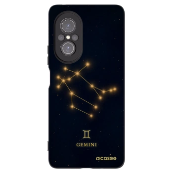 Picasee Huawei Nova 9 SE Hülle - Schwarzes Silikon - GEMINI