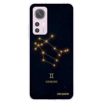 Picasee Xiaomi 12 Hülle - Transparentes Silikon - GEMINI