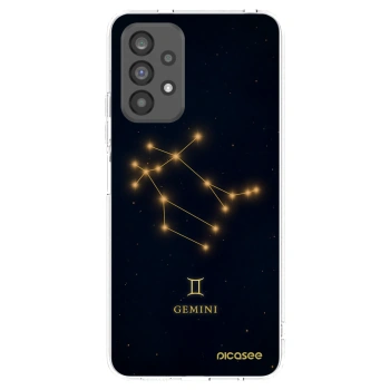 Picasee Samsung Galaxy A73 5G Hülle - Transparentes Silikon - GEMINI