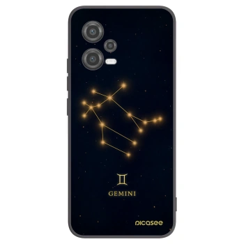 Picasee Xiaomi Poco X5 Hülle - Schwarzes Silikon - GEMINI