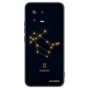 Picasee Xiaomi 13 Pro Hülle - Schwarzes Silikon - GEMINI