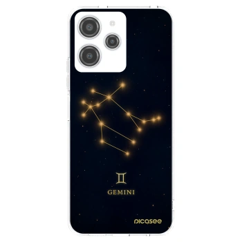 Picasee Xiaomi Redmi 12 4G Hülle - Transparentes Silikon - GEMINI