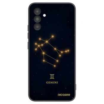 Picasee Samsung Galaxy A04s A047F Hülle - Schwarzes Silikon - GEMINI