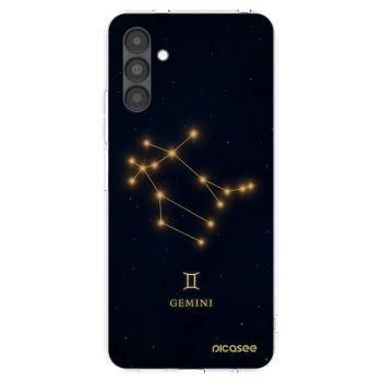 Picasee Samsung Galaxy A04s A047F Hülle - Transparentes Silikon - GEMINI