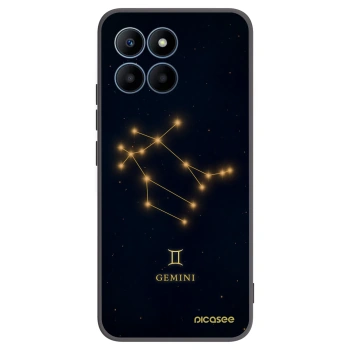 Picasee Honor 70 Lite Hülle - Schwarzes Silikon - GEMINI
