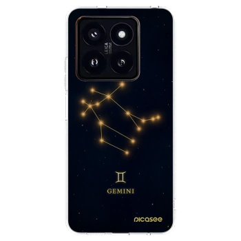 Picasee Xiaomi 14 Pro Hülle - Transparentes Silikon - GEMINI
