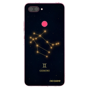 Picasee Xiaomi Mi 8 Lite Hülle - Transparentes Silikon - GEMINI