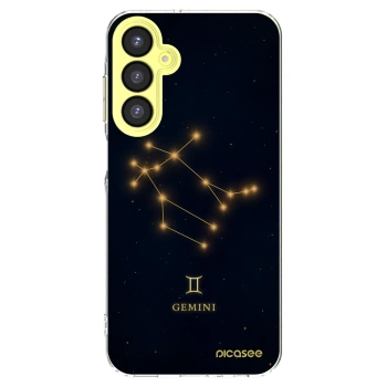 Picasee Samsung Galaxy A25 A256B 5G Hülle - Transparentes Silikon - GEMINI