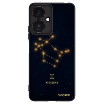 Picasee Xiaomi Redmi 13C 5G Hülle - Schwarzes Silikon - GEMINI