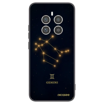Picasee Realme 12 Pro 5G Hülle - Schwarzes Silikon - GEMINI