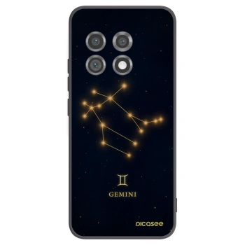 Picasee OnePlus 11 5G Hülle - Schwarzes Silikon - GEMINI