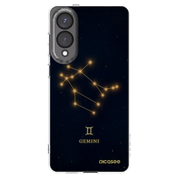Picasee Samsung Galaxy S25 Edge 5G Hülle - Transparentes Silikon - GEMINI