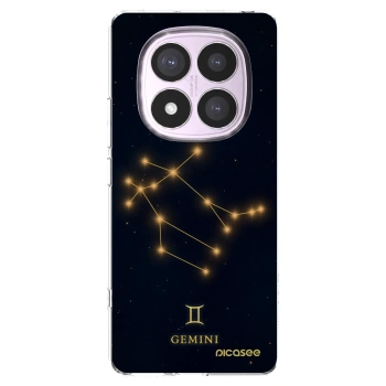 Picasee Xiaomi Redmi Note 14 Pro 4G Hülle - Transparentes Silikon - GEMINI
