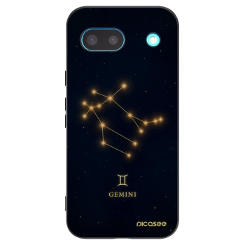 Picasee Google Pixel 8 Hülle - Schwarzes Silikon - GEMINI