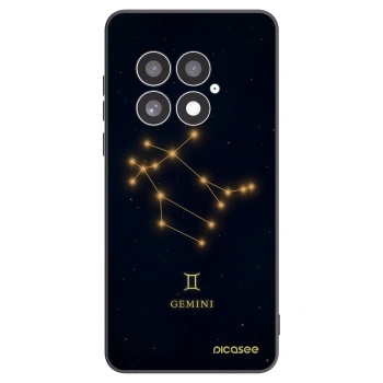 Picasee OnePlus 13 5G Hülle - Schwarzes Silikon - GEMINI