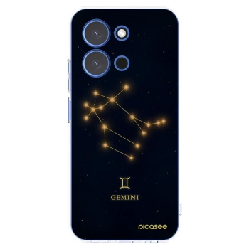 Picasee Xiaomi Redmi 15C 4G Hülle - Transparentes Silikon - GEMINI