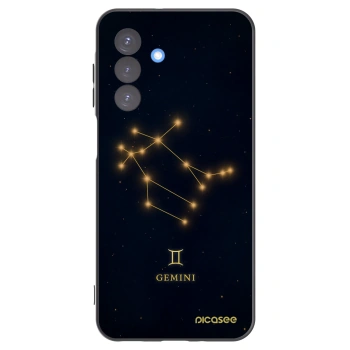 Picasee Samsung Galaxy A17 5G Hülle - Schwarzes Silikon - GEMINI