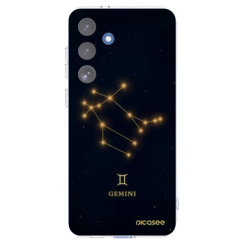Picasee Samsung Galaxy S25 FE 5G Hülle - Transparentes Silikon - GEMINI