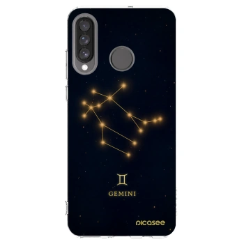 Picasee Huawei P30 Lite Hülle - Transparentes Silikon - GEMINI