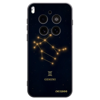 Picasee Vivo X300 Pro Hülle - Schwarzes Silikon - GEMINI