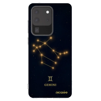 Picasee Samsung Galaxy S20 Ultra 5G G988F Hülle - Transparentes Silikon - GEMINI