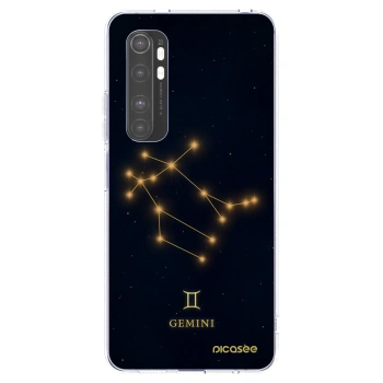 Picasee Xiaomi Mi Note 10 Lite Hülle - Transparentes Silikon - GEMINI