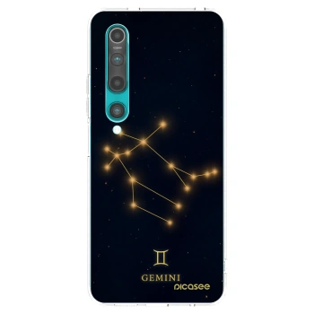 Picasee Xiaomi Mi 10 Hülle - Transparentes Silikon - GEMINI