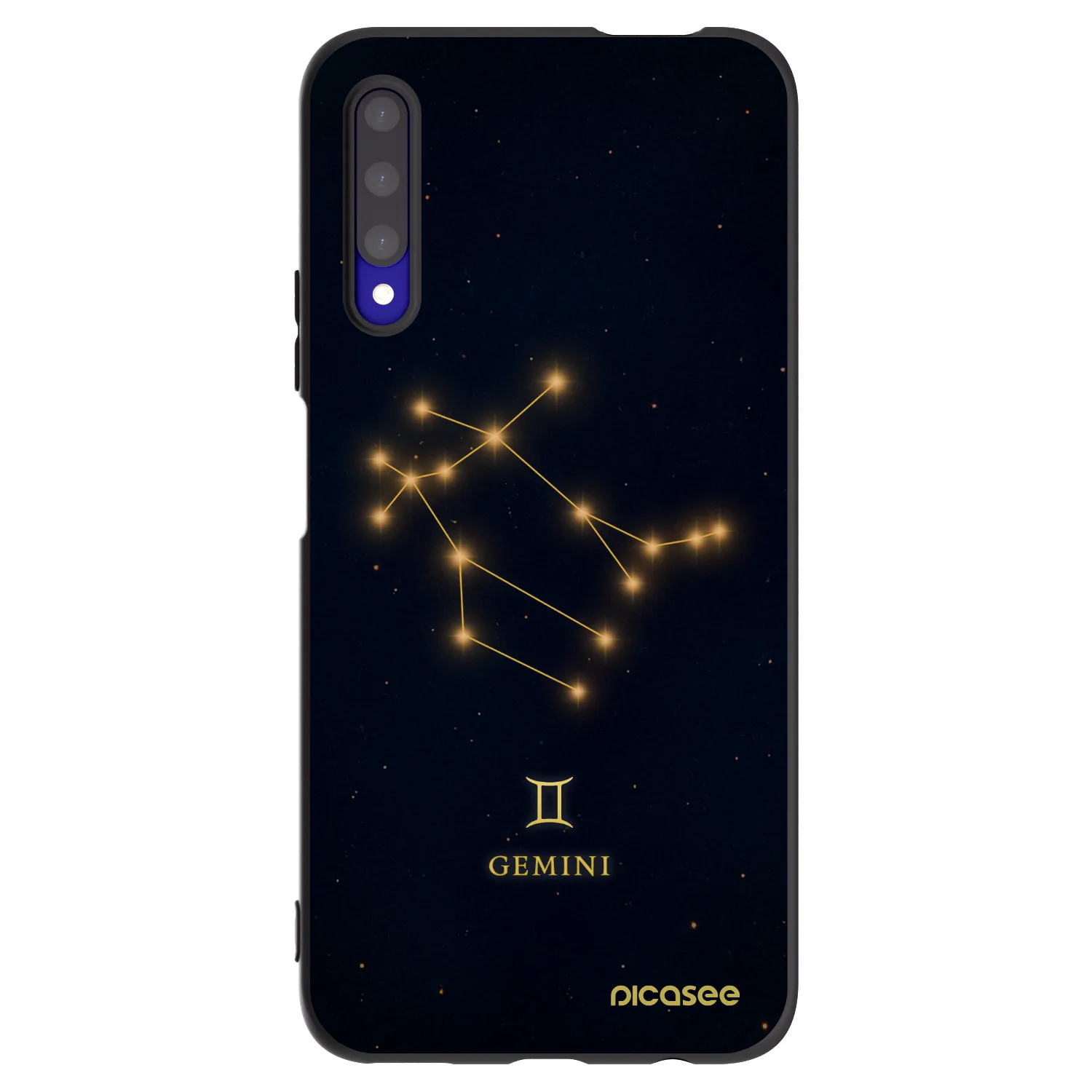 Picasee Honor 9X Pro Hülle - Schwarzes Silikon - GEMINI