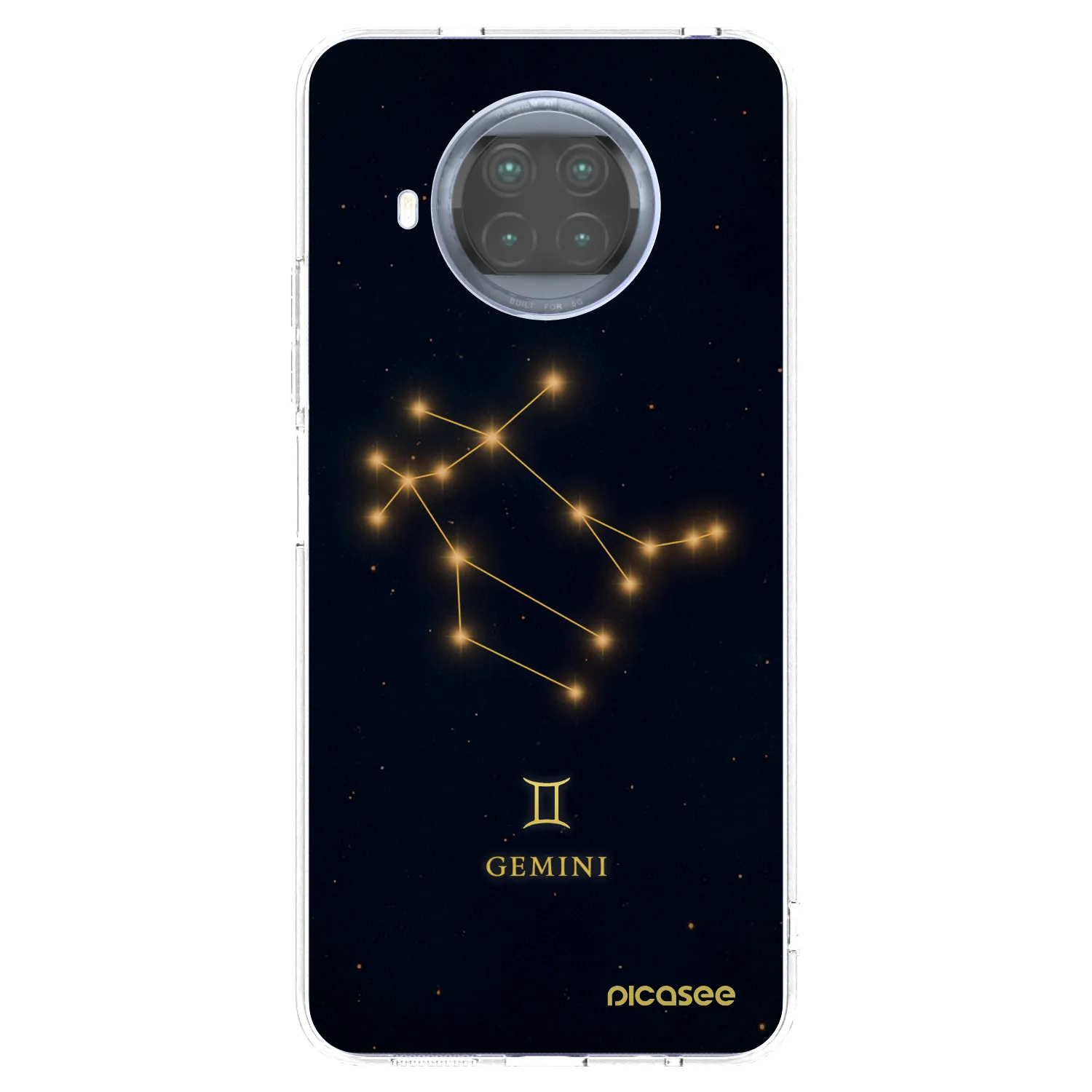 Picasee Xiaomi Mi 10T Lite Hülle - Transparentes Silikon - GEMINI