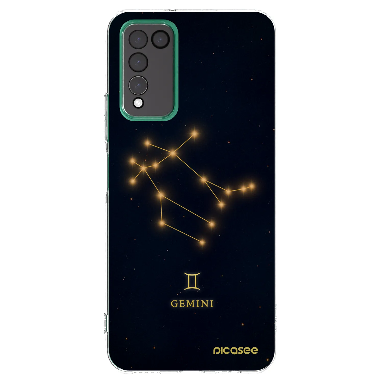 Picasee Honor 10X Lite Hülle - Transparentes Silikon - GEMINI