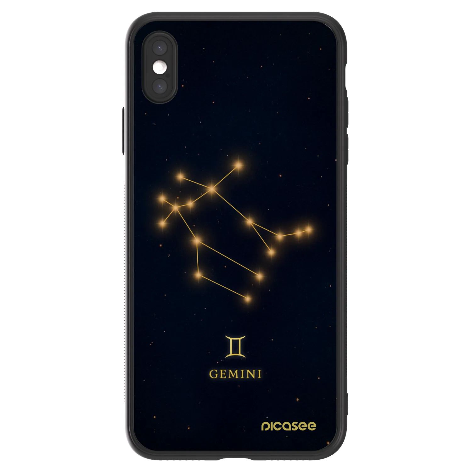 Picasee ULTIMATE CASE für Apple iPhone XS Max - GEMINI